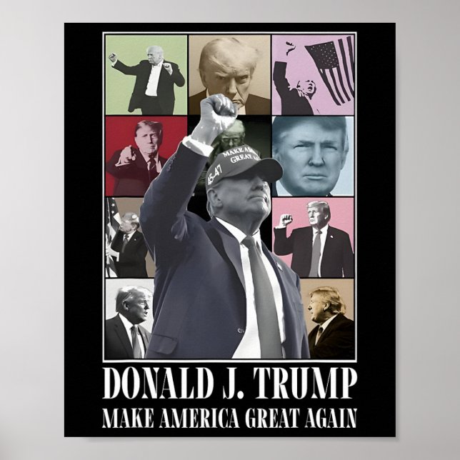 Poster Oficial - Donald Trump Eras (Frente)