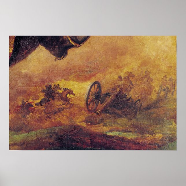 Pôster Oficial dos Hussars, detalhe do canhão (Frente)