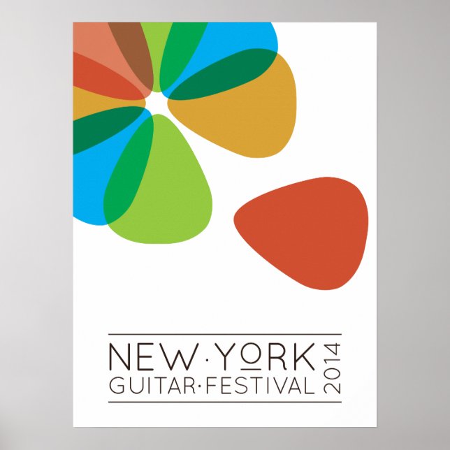 poster oficial (Matte) NYGF 2014 de 18" x 24" (Frente)