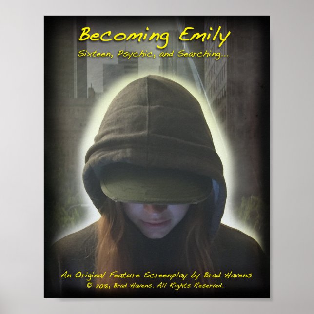 Poster Oficial Tornando-se Emily (Frente)