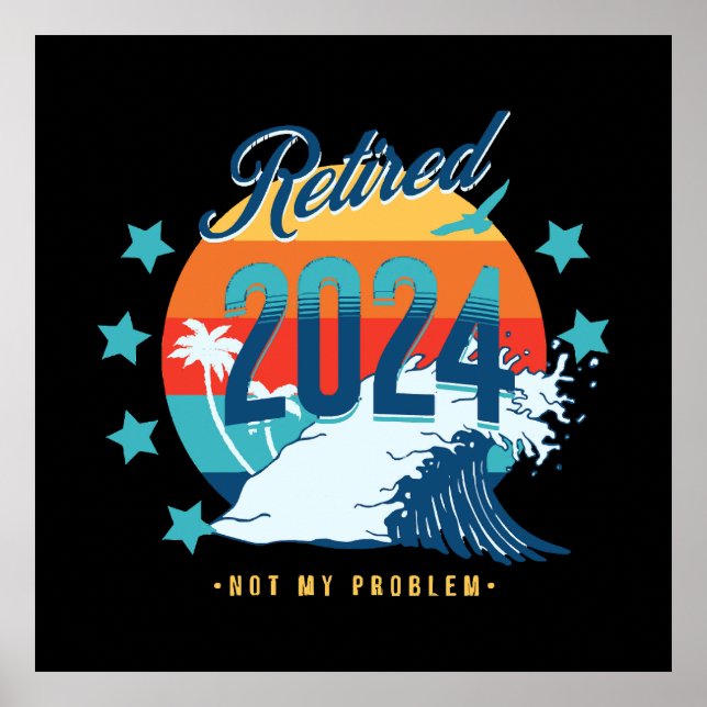Poster Oficialmente Aposentado 2024 (Frente)