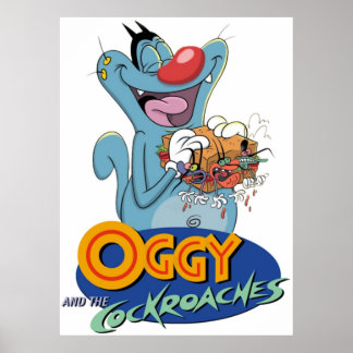 Poster Oggy e as baratas