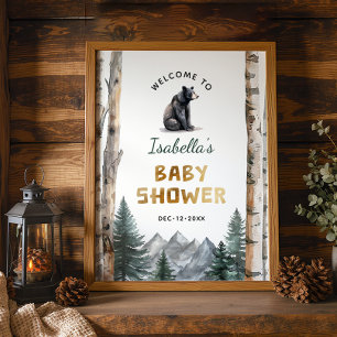 Poster Oh Boy Adventure Begin   Chá de fraldas de Urso da