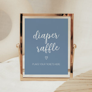 Poster Oh Boy Boho Minimalista Fralda Raffle