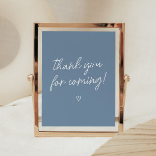 Poster Oh Boy Boho Minimalista Obrigado por vir