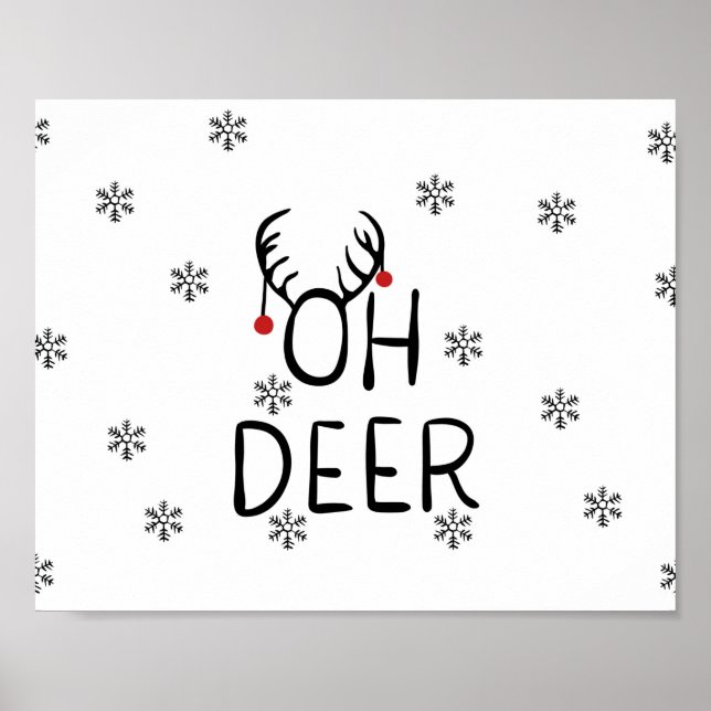 Poster Oh, Deer! (Frente)