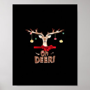 Poster Oh Deer Clássico Vibe