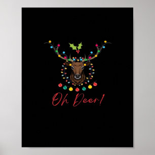 Poster Oh Deer Estética Moderna