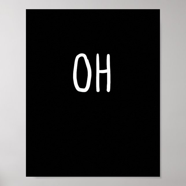 Poster Oh Deer Trendy Halloween Style  (Frente)