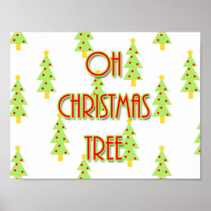 Poster oh meio século de árvore de Natal