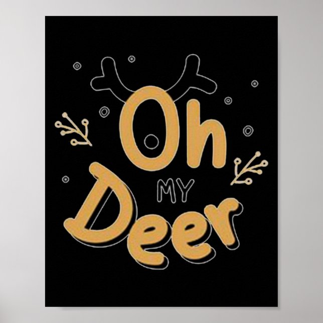 Poster Oh My Deer  (Frente)