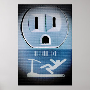 Poster Oh não por Shirley Taylor