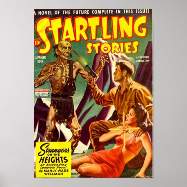 Pôster Oh, não! Um Zombie! (Frente)