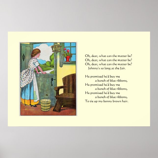 Poster Oh, querida, qual pode ser o problema? (Frente)