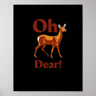 Poster Oh Querido Design Limpo e Moderno