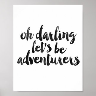 Pôster Oh Querido Vamos Ser Adventuradores