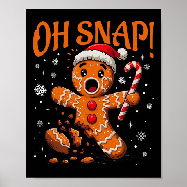 Poster Oh Snap Gingercake Man Bonito Cookie King (Frente)