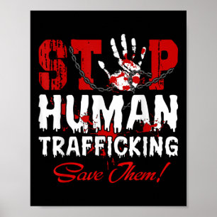 Poster Ohia Salva Nossa Criança Sensibilização Para O Trá