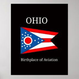 Poster Ohio: Berço da Aviação