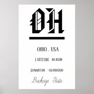 POSTER OHIO, EUA