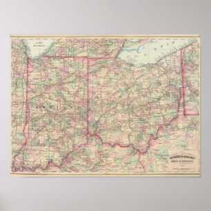 Pôster Ohio, Indiana