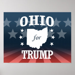 PÔSTER OHIO PARA TRUMP