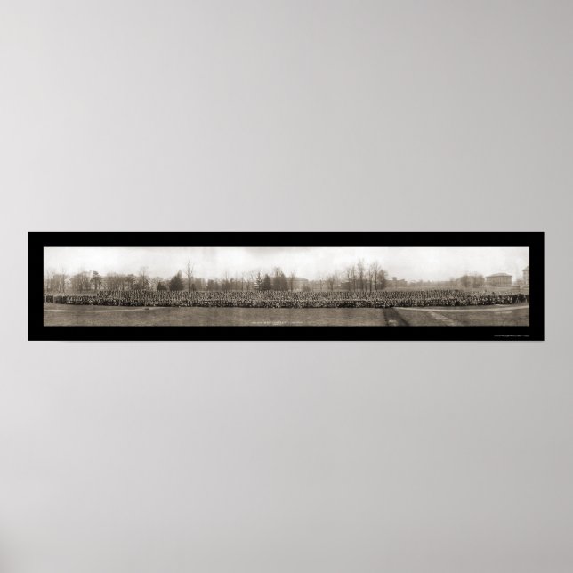 Poster Ohio State Columbus OH Photo 1912 (Frente)