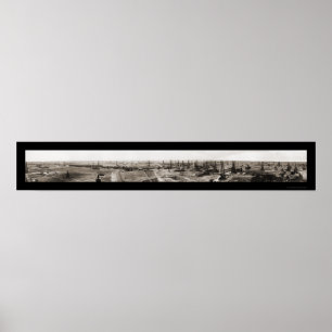 Poster Oil Field Desdemona Photo 1919