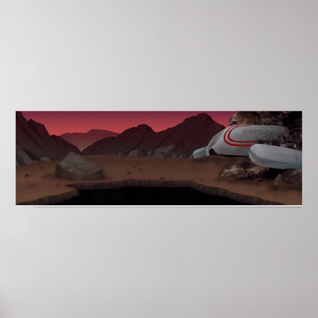 Poster Oil Villain Planet (Frente)