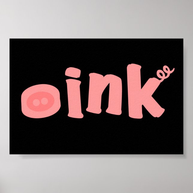 Pôster Oink! (Frente)