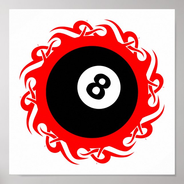Poster oitava bola tribal (Frente)