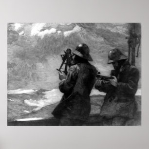 Poster Oito sinos - Winslow Homer - 1888