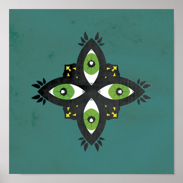 PÔSTER OJOS 3 (Frente)