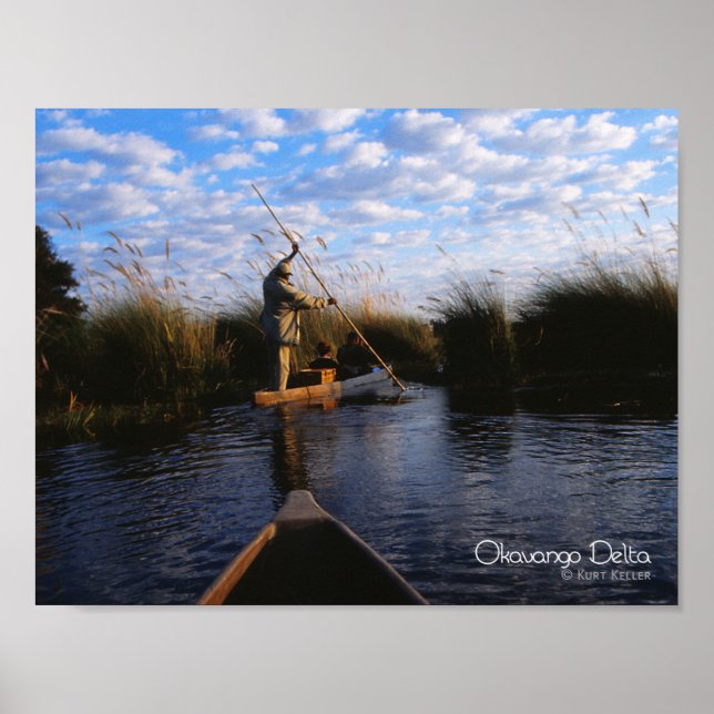 Poster Okavango Delta (Frente)