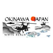 Okinawa, Japão, White Beach Militar