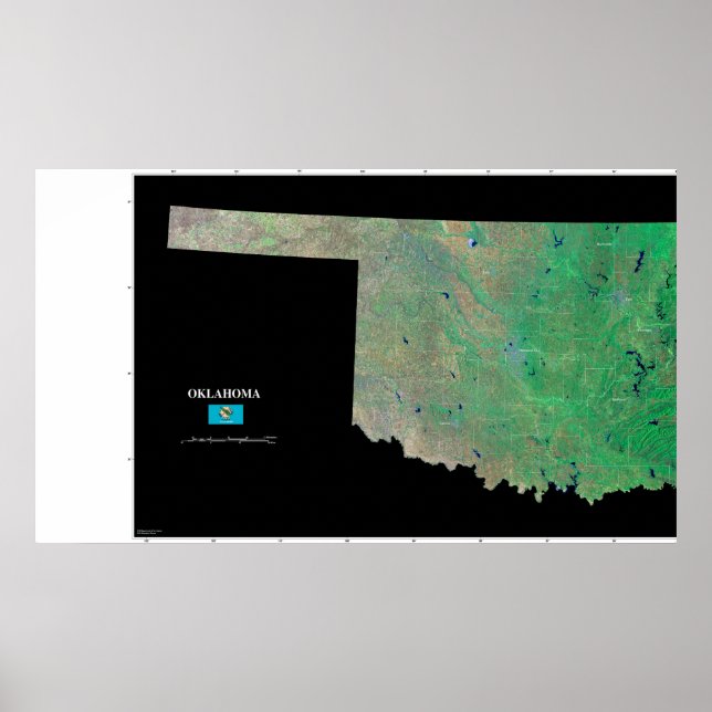 Pôster Oklahoma (Frente)