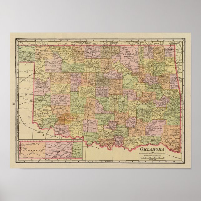 Poster Oklahoma (Frente)