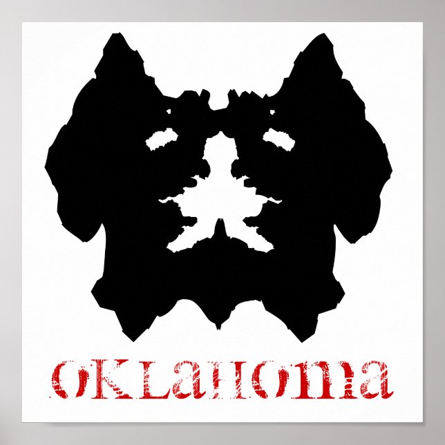 Poster OKLAHOMA Kiamichi Monster (Frente)