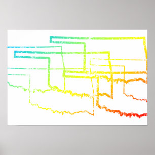 Pôster okOklahoma chill blur