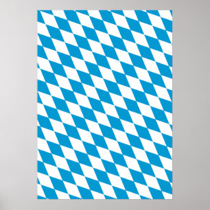 Pôster Oktoberfest, Bayern Colors