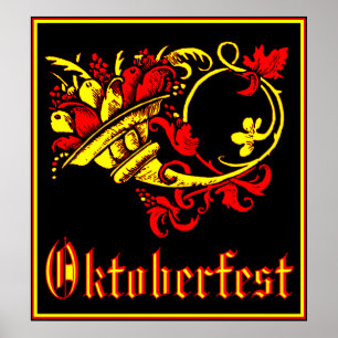 Poster Oktoberfest Cornucopia