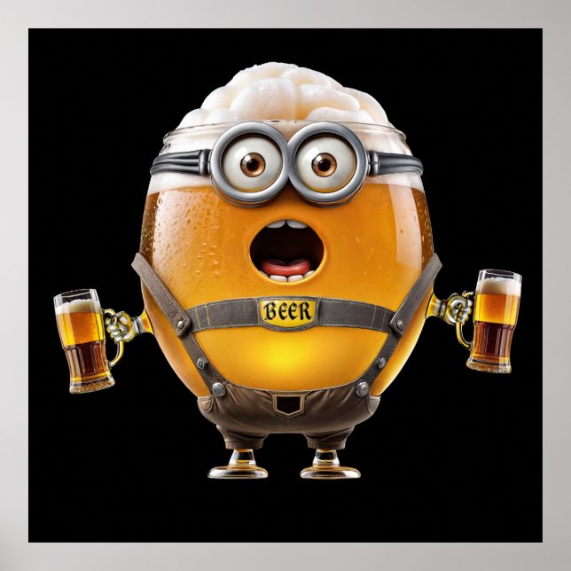 Poster Oktoberfest Minion (Frente)