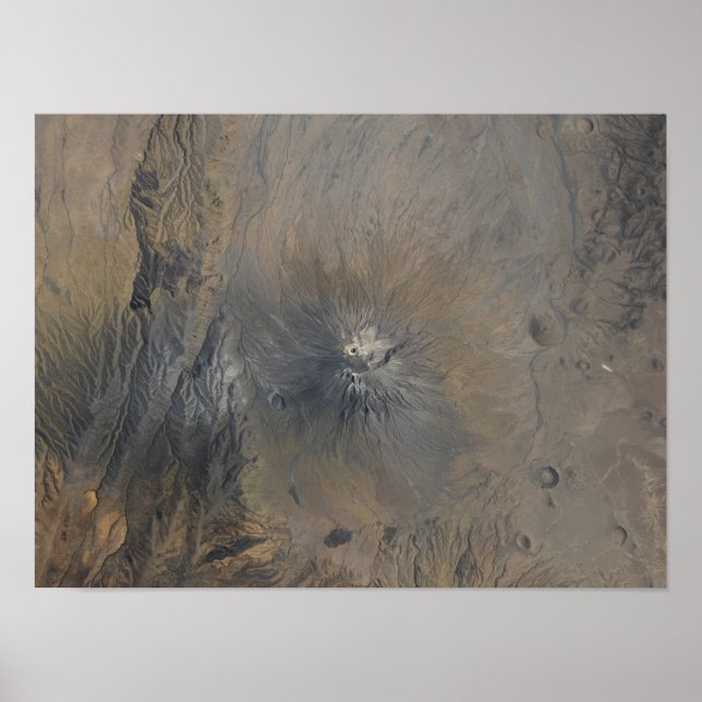 Poster Ol Doinyo Langai na Tanzânia (Frente)