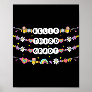 Poster Olá, Braceletes De Amizade Do Terceiro Grau De Vol