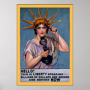 Poster Olá!! Esta é a guerra mundial 1 de Liberty~Vinta