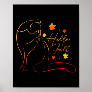 Poster Olá Gatinho Gatinho Gatinho Gatinho Amantes Mulher