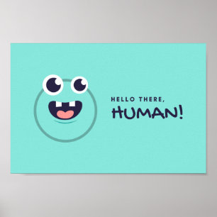 POSTER OLÁ, HUMAN!