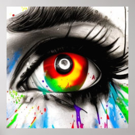 Poster OLÁ! Imagem impressionante.