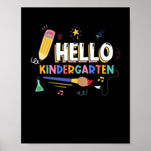 Poster Olá Kindergarten