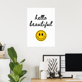 Poster Olá, linda